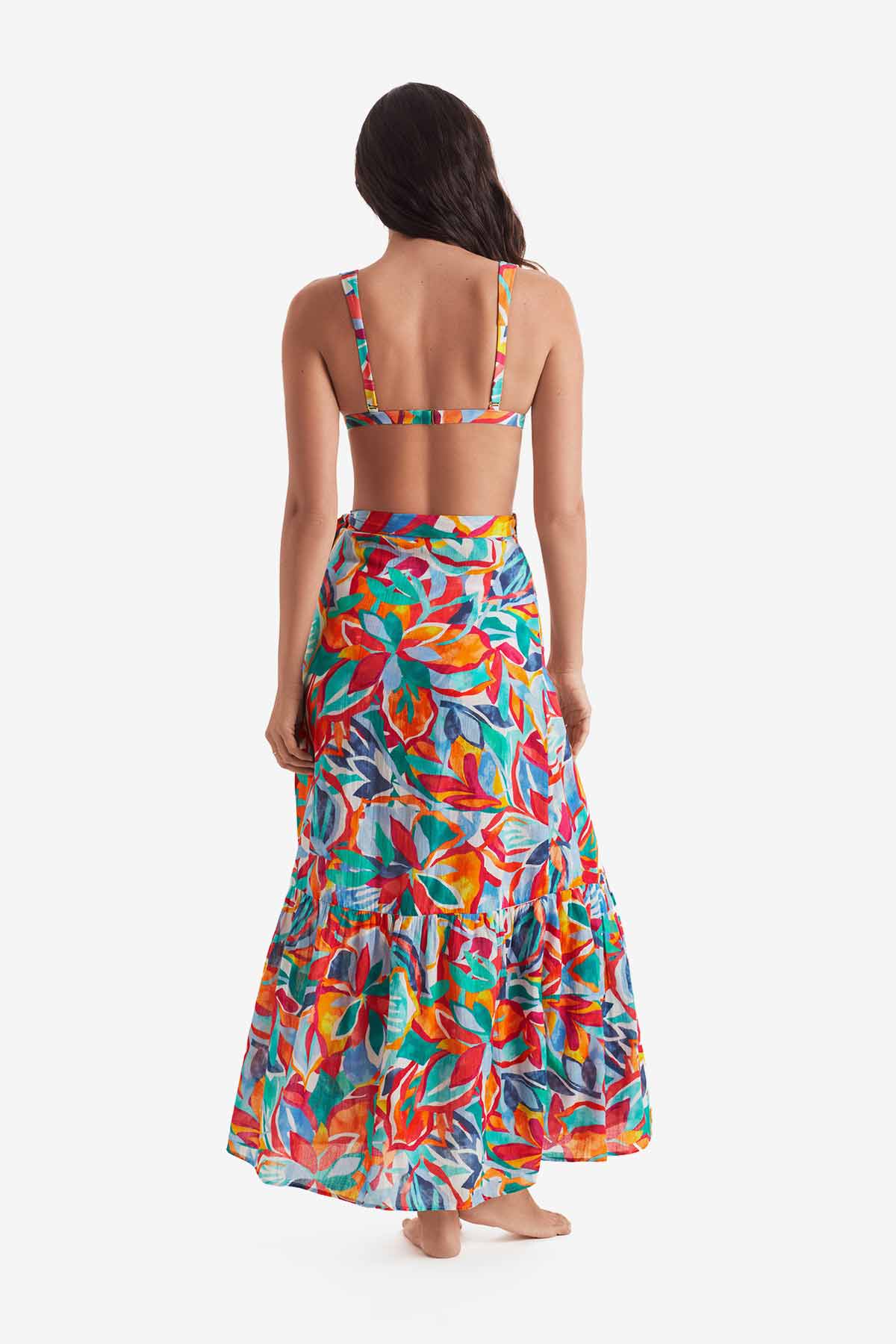 Cove Wrap Skirt - Radiant Floral