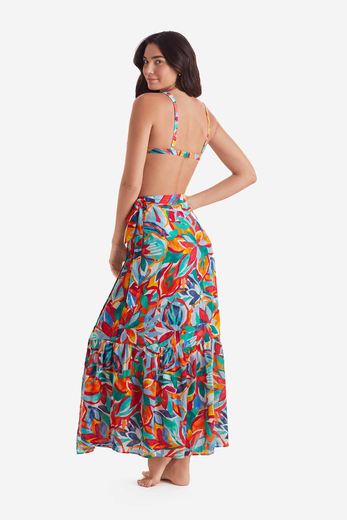 Cove Wrap Skirt - Radiant Floral