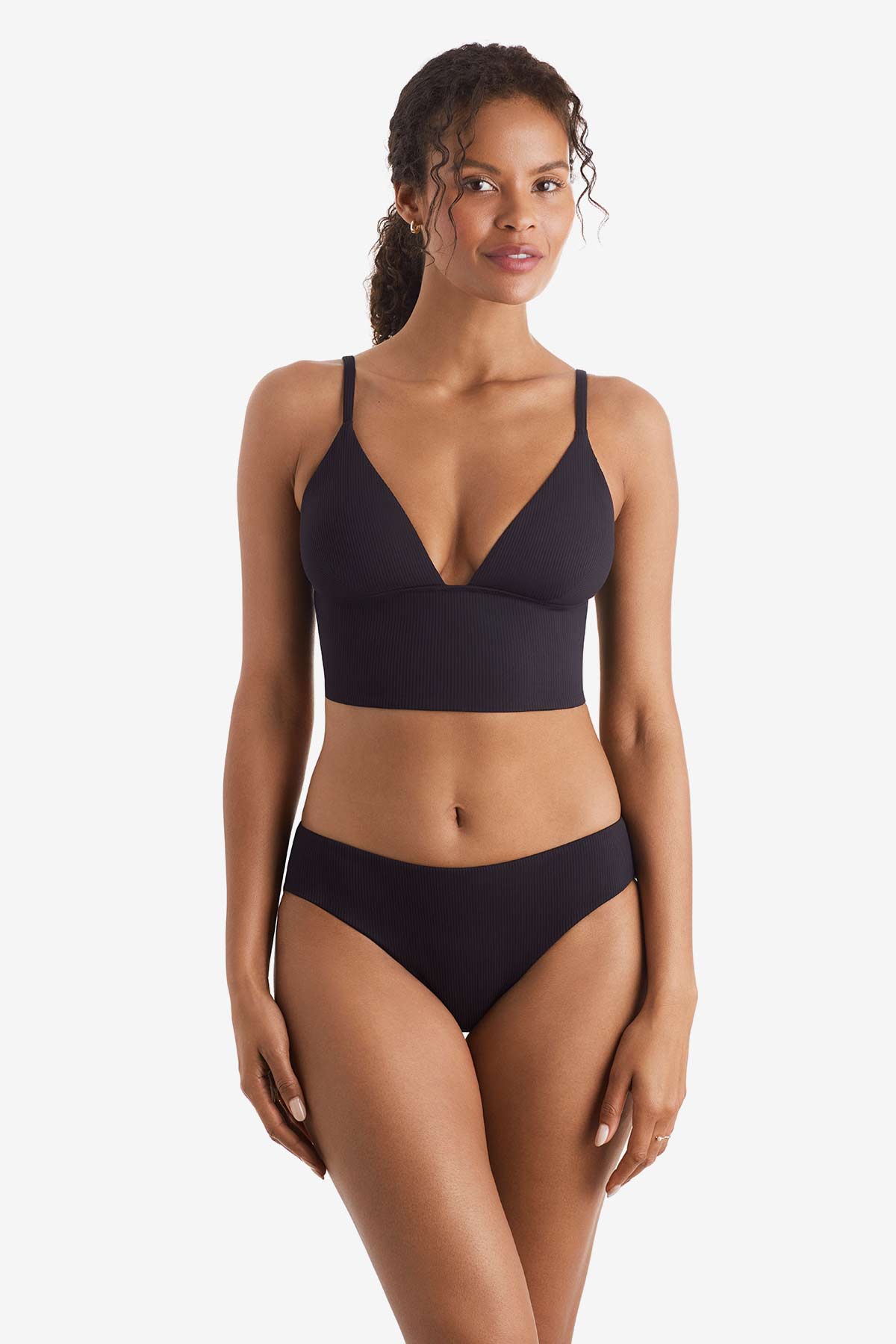 Blake Midkini - Black Lido Rib