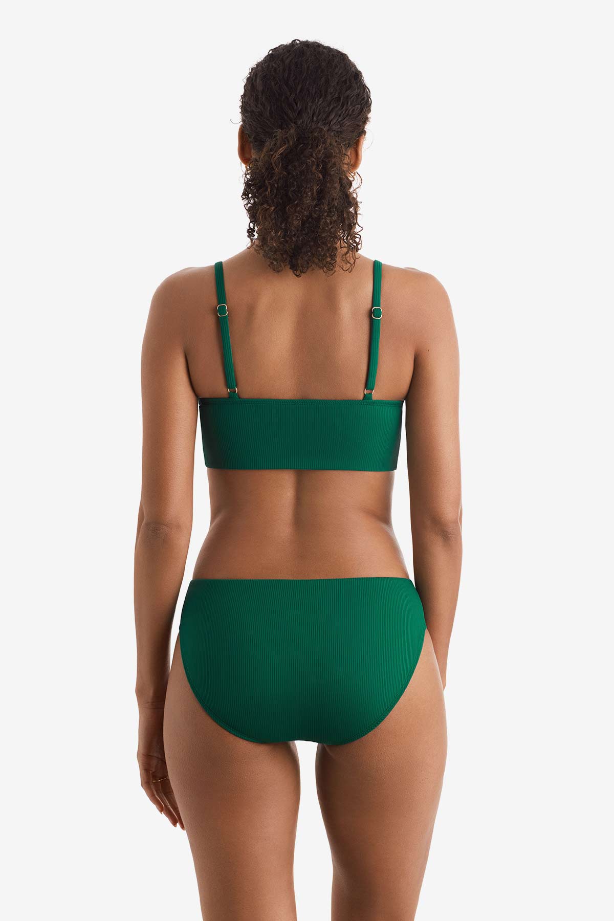 Logan Pant - Emerald Lido Rib