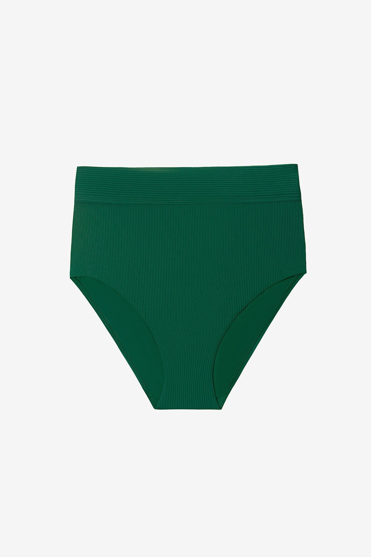 Brooke High Waist Pant - Emerald Lido Rib