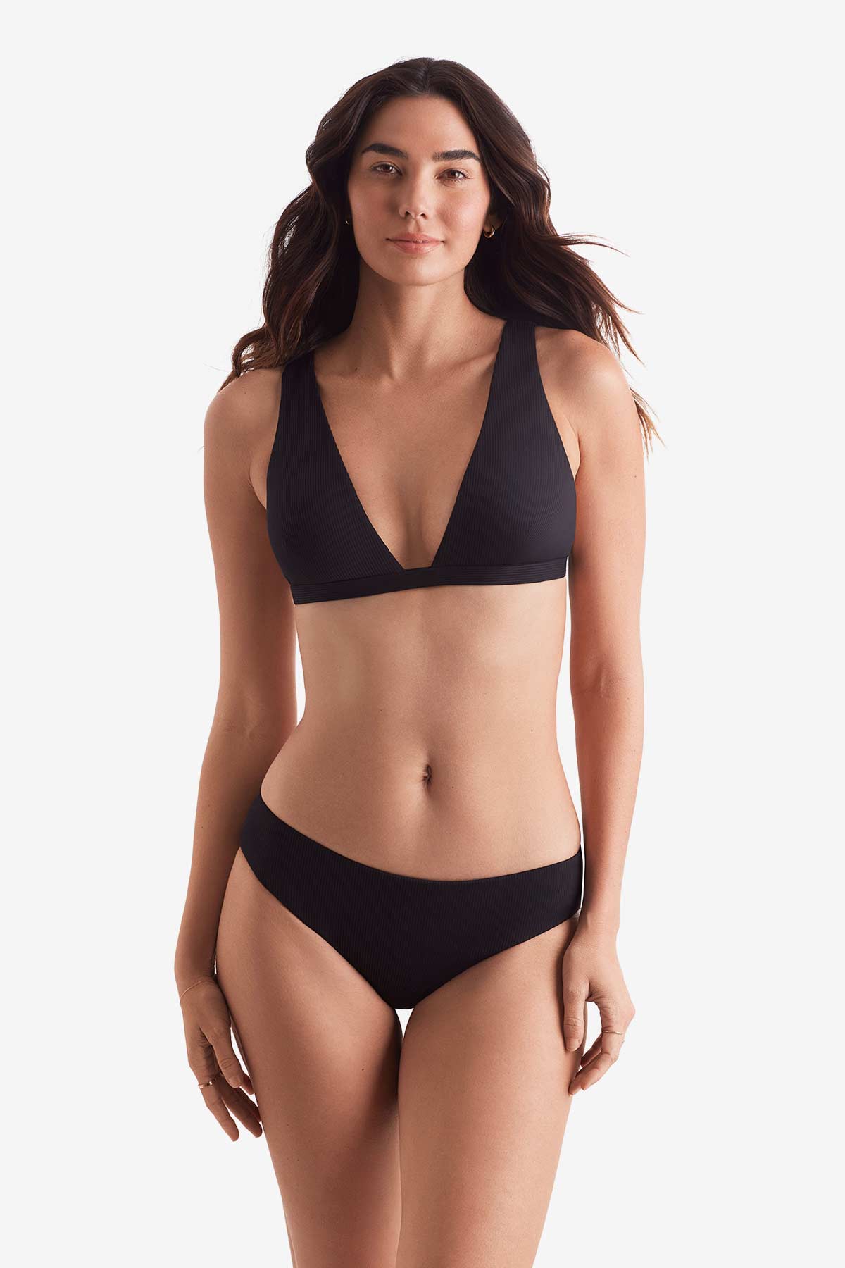 Dakota Bra - Black Lido Rib