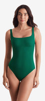 Harper One Piece - Emerald Lido Rib