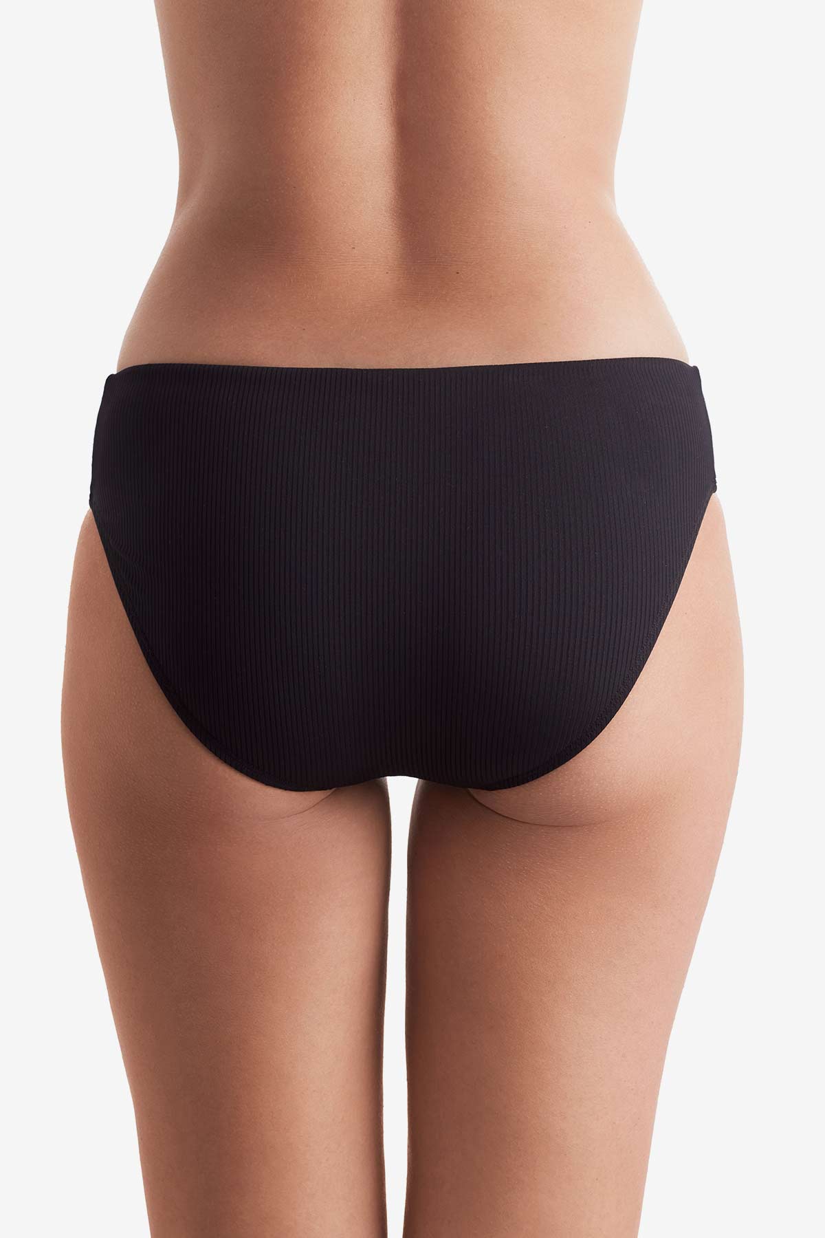 Logan Pant - Black Lido Rib