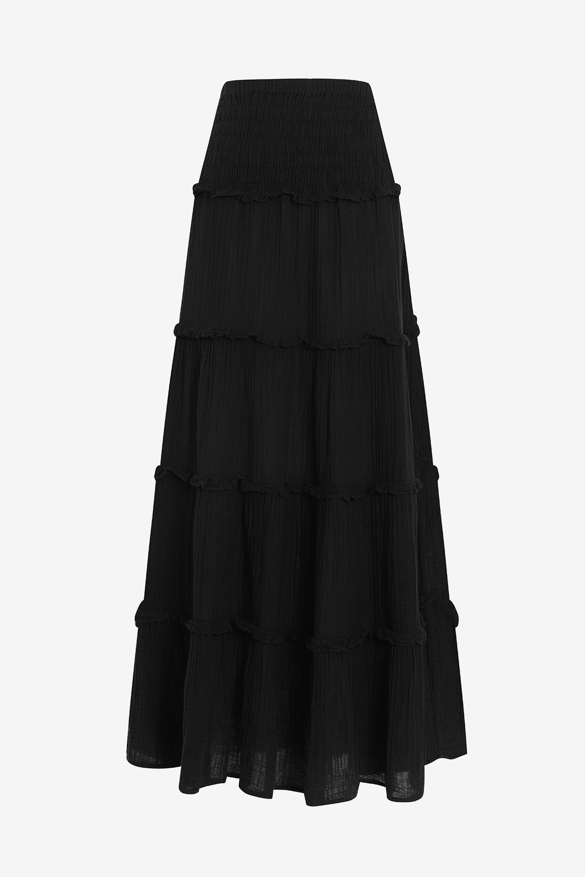 Reef Convertible Skirt - Black Bliss Gauze