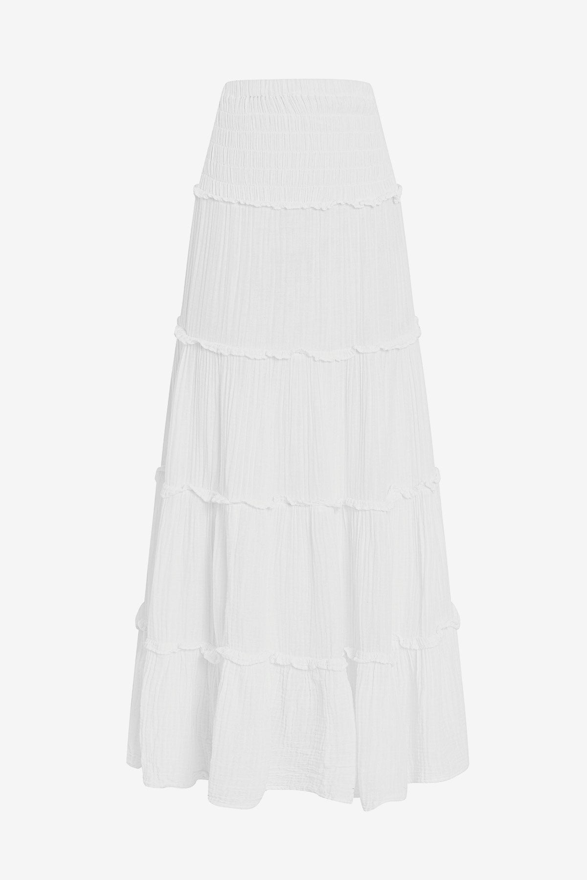 Reef Convertible Skirt - White Bliss Gauze