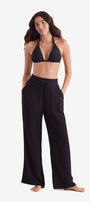 Vista Pant - Black Bliss Gauze
