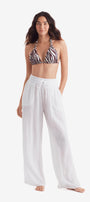 Vista Pant - White Bliss Gauze