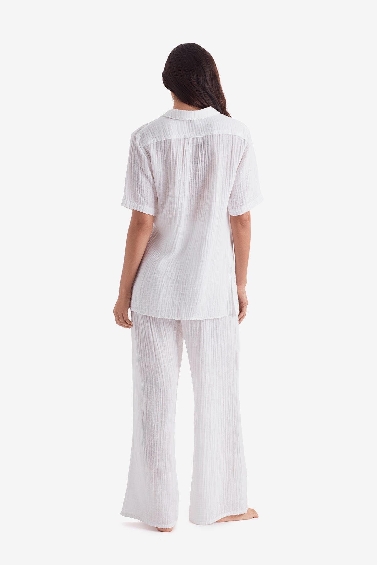 Vista Shirt - White Bliss Gauze