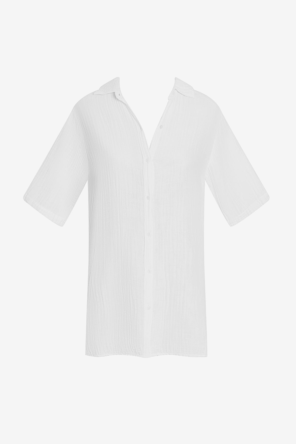 Vista Shirt - White Bliss Gauze