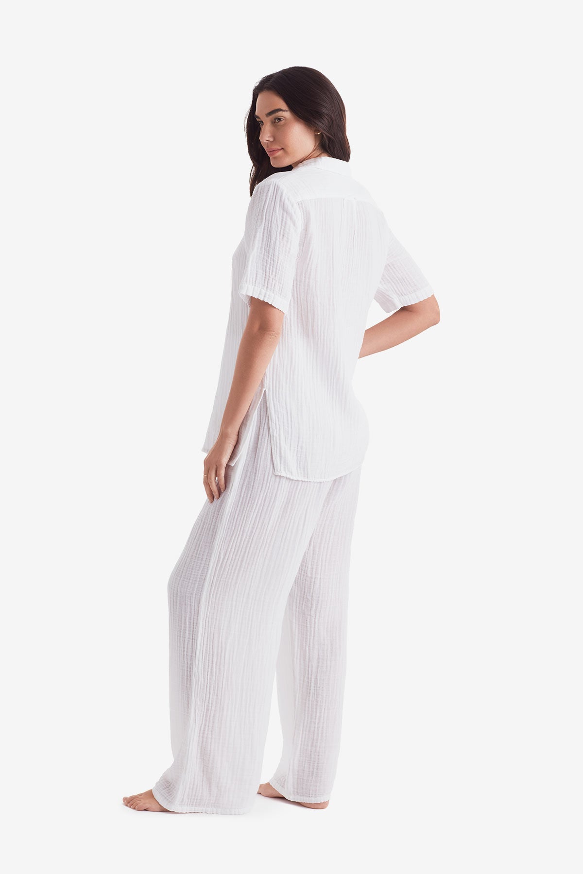 Vista Shirt - White Bliss Gauze