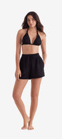 Vista Short - Black Bliss Gauze