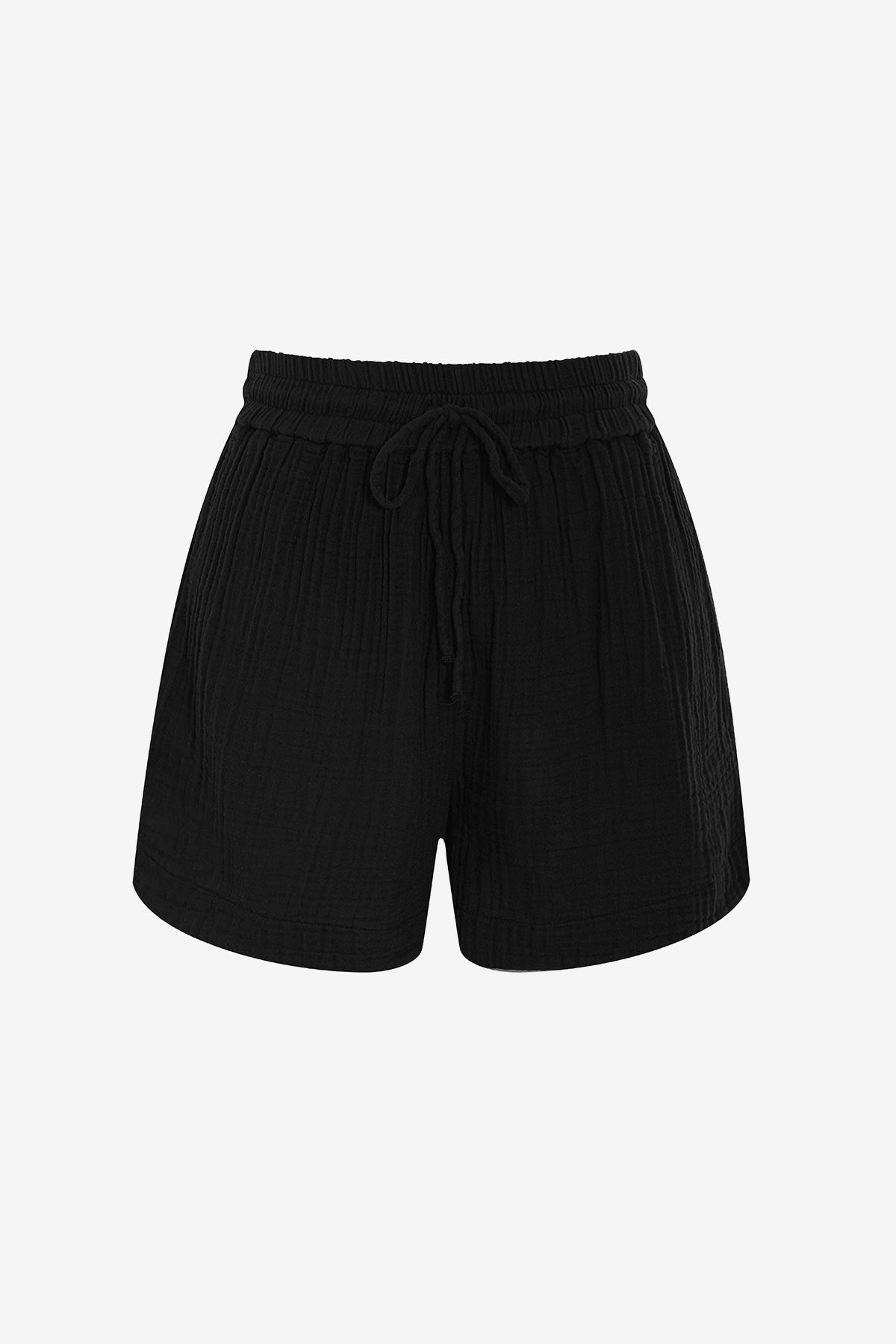 Vista Short - Black Bliss Gauze