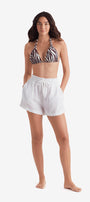Vista Short - White Bliss Gauze